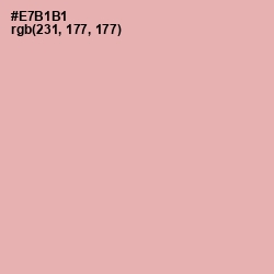 #E7B1B1 - Shilo Color Image
