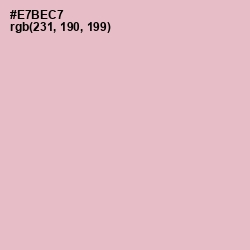 #E7BEC7 - Cupid Color Image