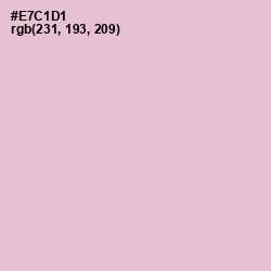 #E7C1D1 - Melanie Color Image