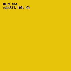 #E7C30A - Supernova Color Image