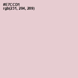 #E7CCD1 - Melanie Color Image