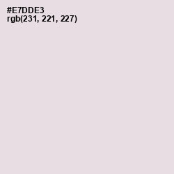 #E7DDE3 - Snuff Color Image