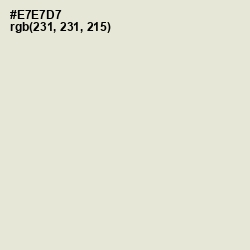 #E7E7D7 - Satin Linen Color Image