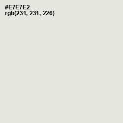 #E7E7E2 - Mercury Color Image