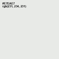 #E7EAE7 - Gray Nurse Color Image