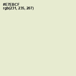 #E7EBCF - Aths Special Color Image