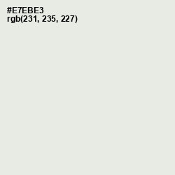 #E7EBE3 - Gray Nurse Color Image