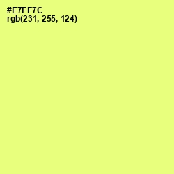 #E7FF7C - Manz Color Image