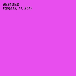 #E84DED - Pink Flamingo Color Image