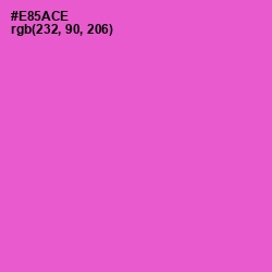 #E85ACE - Orchid Color Image