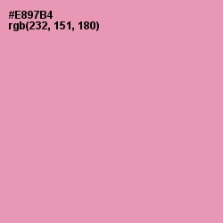 #E897B4 - Wewak Color Image