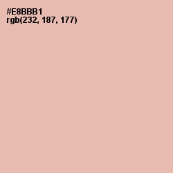 #E8BBB1 - Shilo Color Image