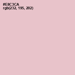 #E8C3CA - Pink Flare Color Image