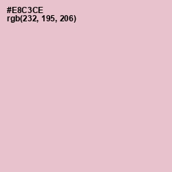 #E8C3CE - Pink Flare Color Image