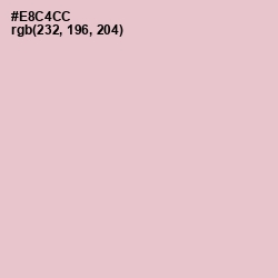 #E8C4CC - Pink Flare Color Image