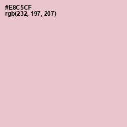 #E8C5CF - Oyster Pink Color Image