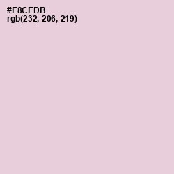 #E8CEDB - Twilight Color Image