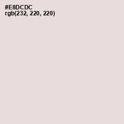 #E8DCDC - Bizarre Color Image