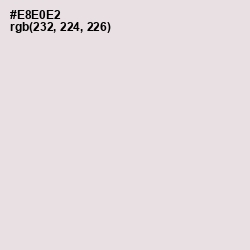 #E8E0E2 - Ebb Color Image