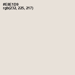 #E8E1D9 - Pearl Bush Color Image