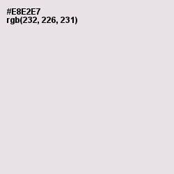 #E8E2E7 - Ebb Color Image