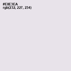 #E8E3EA - Mercury Color Image