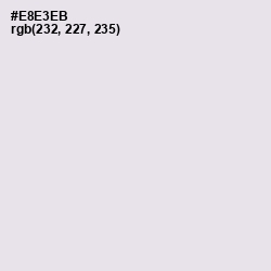 #E8E3EB - Mercury Color Image