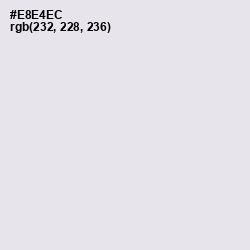 #E8E4EC - Mercury Color Image