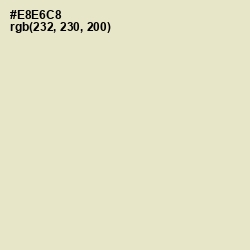 #E8E6C8 - Aths Special Color Image