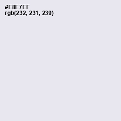 #E8E7EF - Mystic Color Image