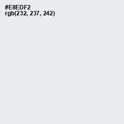 #E8EDF2 - Athens Gray Color Image