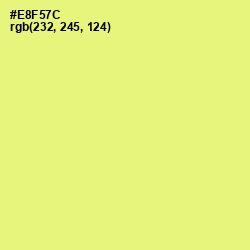 #E8F57C - Manz Color Image