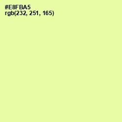 #E8FBA5 - Tidal Color Image