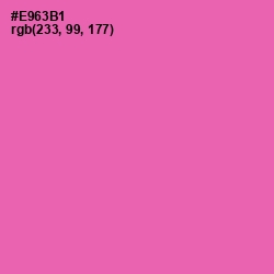 #E963B1 - Hot Pink Color Image