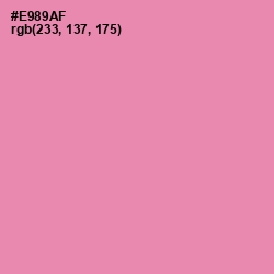 #E989AF - Carissma Color Image