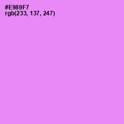 #E989F7 - Lavender Magenta Color Image