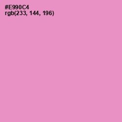 #E990C4 - Shocking Color Image