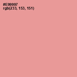 #E99997 - Sea Pink Color Image