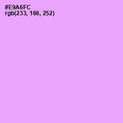 #E9A6FC - Mauve Color Image