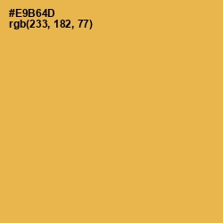 #E9B64D - Anzac Color Image