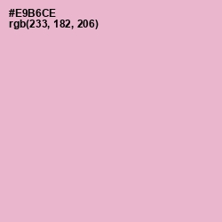 #E9B6CE - Lavender Pink Color Image