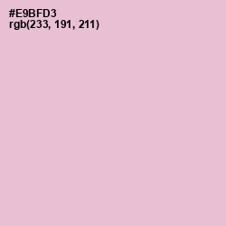 #E9BFD3 - Cupid Color Image