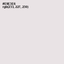 #E9E3E6 - Ebb Color Image