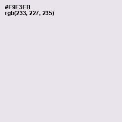 #E9E3EB - Mercury Color Image