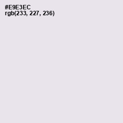 #E9E3EC - Mercury Color Image