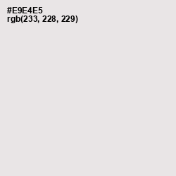 #E9E4E5 - Ebb Color Image