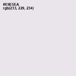 #E9E5EA - Mercury Color Image