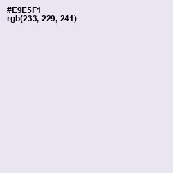 #E9E5F1 - Prim Color Image