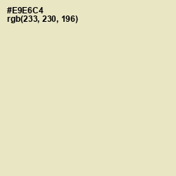 #E9E6C4 - Aths Special Color Image