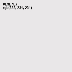 #E9E7E7 - Ebb Color Image